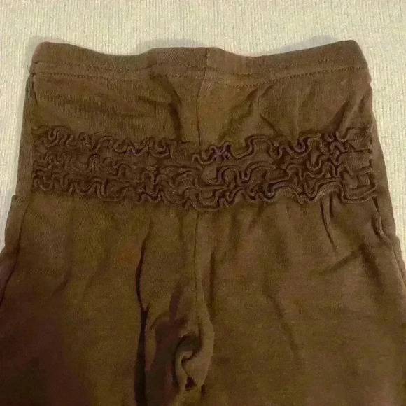 Carter's Pink Cardigan with ruffled button front, w/ Brown pants , 6 months - Picture 6 of 10